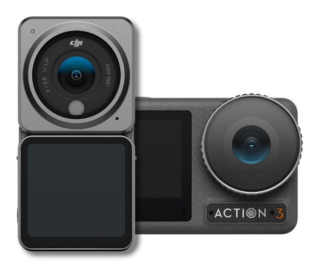 DJI Action 2 Action 3